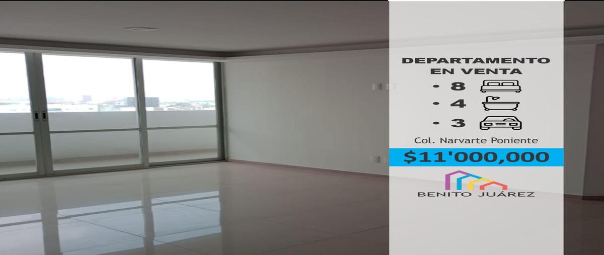 Foto de departamento en , narvarte poniente, benito juárez, df / cdmx, 0 foto 01 Foto de departamento en venta en , narvarte poniente, benito juárez, df / cdmx, 0 No. 01