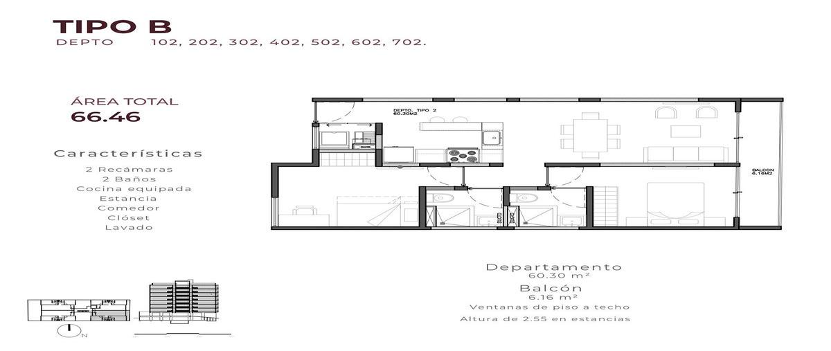 Foto de departamento en venta en  , narvarte poniente, benito juárez, df / cdmx, 0 No. 06