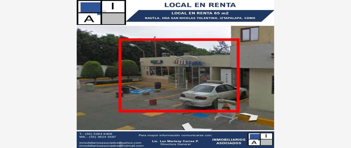 Foto de local en renta en nautla 1, san nicolás tolentino, iztapalapa, df / cdmx, 27108564 No. 01