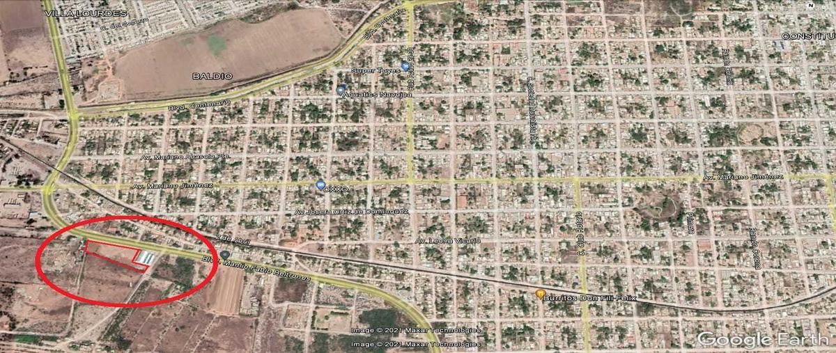 Foto de terreno habitacional en venta en  , navojoa centro, navojoa, sonora, 25657670 No. 03