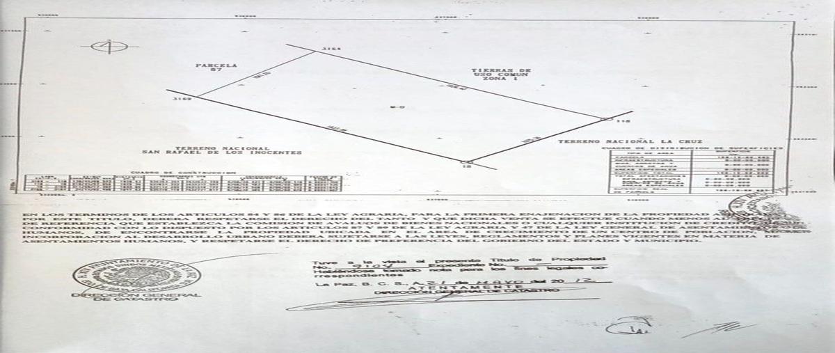 Foto de terreno habitacional en venta en  , ncpe conquista agraria, la paz, baja california sur, 0 No. 04