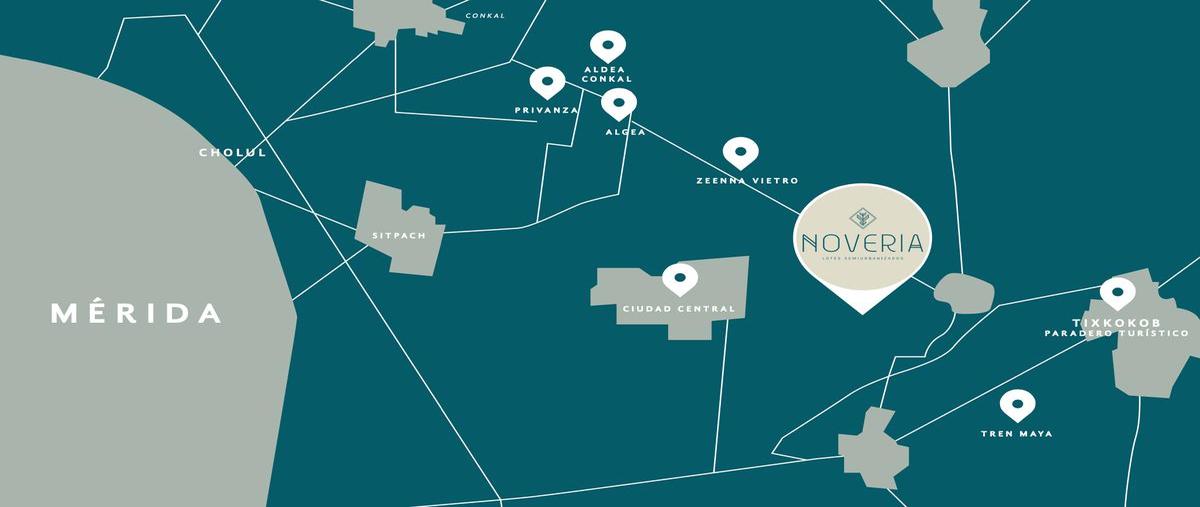 Foto de terreno habitacional en venta en  , nolo, tixkokob, yucatán, 0 No. 03