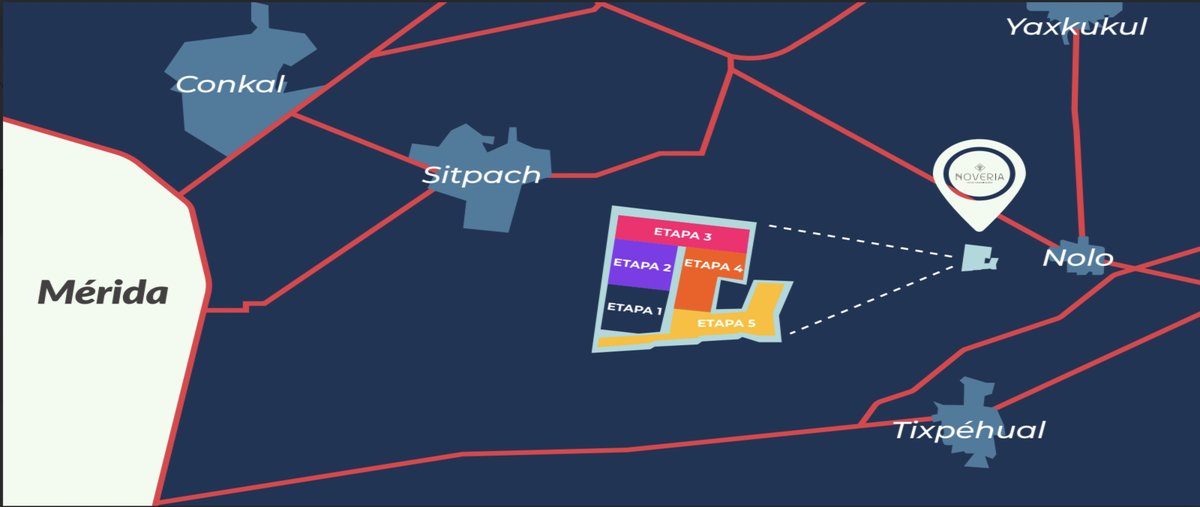 Foto de terreno habitacional en venta en  , nolo, tixkokob, yucatán, 0 No. 03