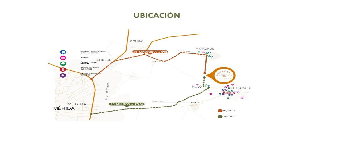 Foto de terreno habitacional en venta en  , nolo, tixkokob, yucatán, 0 No. 04