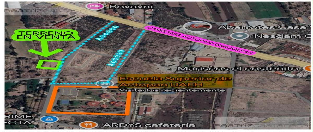 Foto de terreno habitacional en , nuevo actopan, actopan, hidalgo, 25515670 foto 01 Foto de terreno habitacional en venta en , nuevo actopan, actopan, hidalgo, 25515670 No. 01