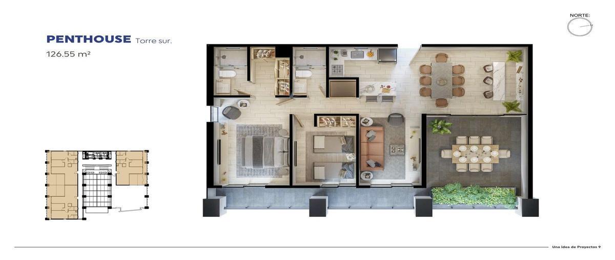 Foto de departamento en venta en  , nuevo centro monterrey, monterrey, nuevo león, 25370842 No. 04
