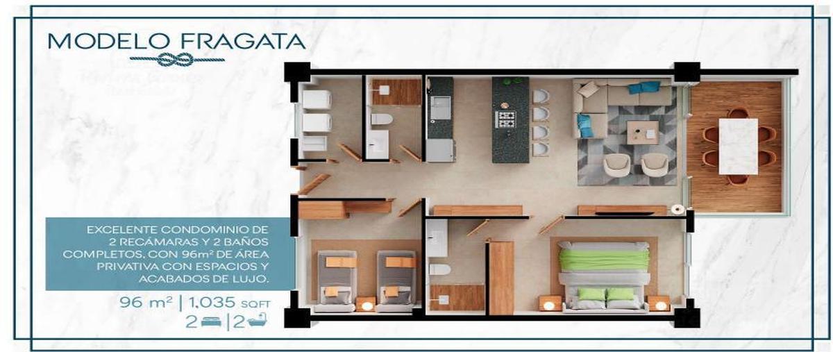 Foto de departamento en venta en  , nuevo vallarta, bahía de banderas, nayarit, 0 No. 05