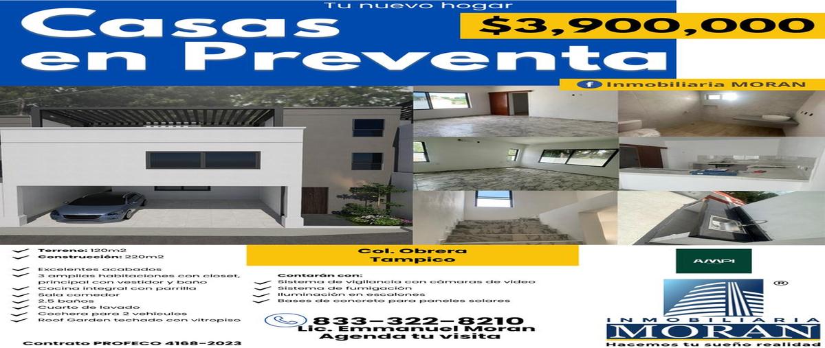 Foto de casa en , obrera, tampico, tamaulipas, 0 foto 01 Foto de casa en venta en , obrera, tampico, tamaulipas, 0 No. 01