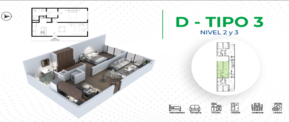 Foto de departamento en venta en obrero mundial , piedad narvarte, benito juárez, df / cdmx, 29452802 No. 03