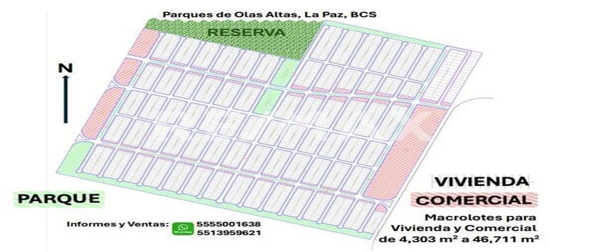 Foto de terreno habitacional en venta en olas altas lote h3, la paz , olas altas, la paz, baja california sur, 0 No. 04