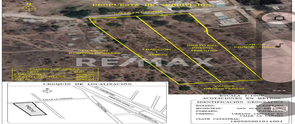 Foto de terreno habitacional en venta en palmillas san juan del rio , palmillas, san juan del río, querétaro, 28176230 No. 03