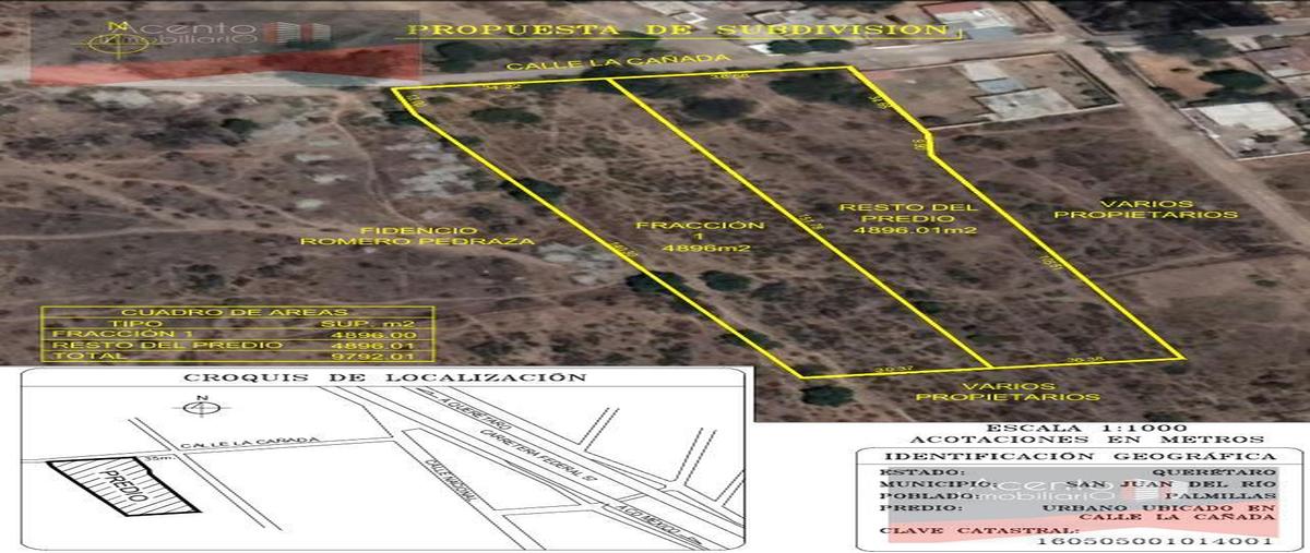 Foto de terreno habitacional en renta en  , palmillas, san juan del río, querétaro, 0 No. 03