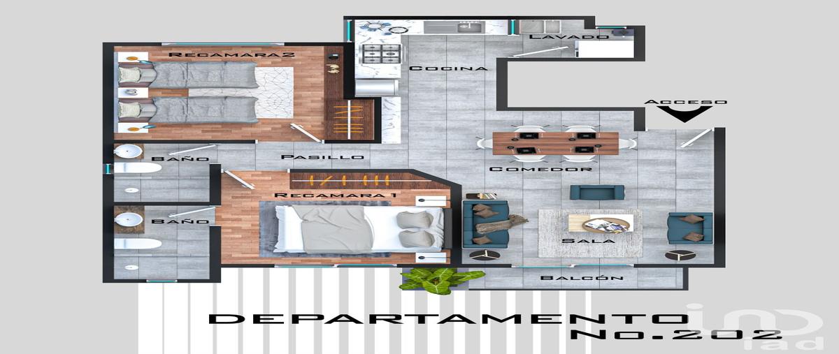 Foto de departamento en venta en papatzin 109, ajusco, coyoacán, df / cdmx, 30959110 No. 05