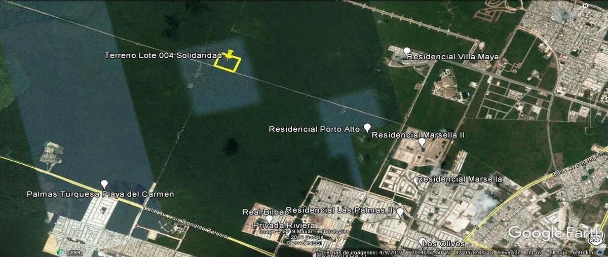 Foto de terreno habitacional en venta en  , paraíso del carmen, solidaridad, quintana roo, 0 No. 04
