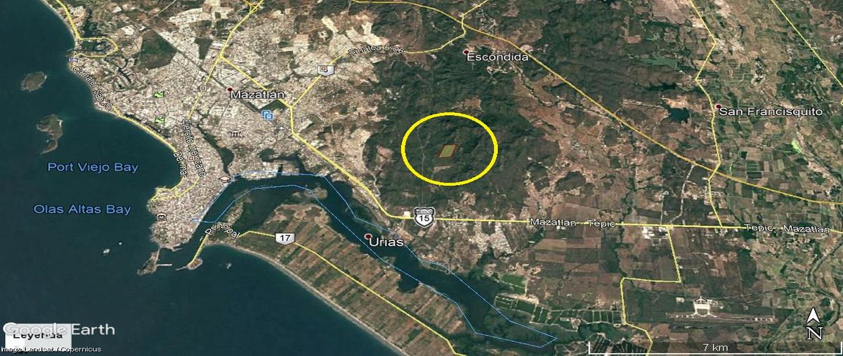 Foto de terreno comercial en venta en parcela 135 , el castillo, mazatlán, sinaloa, 29984904 No. 05