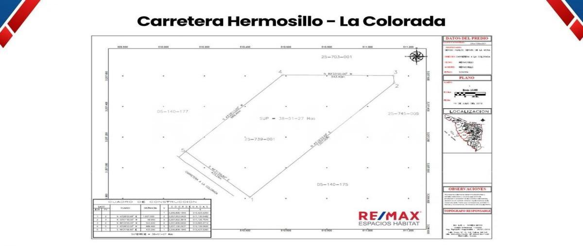 Foto de terreno habitacional en venta en  , parque industrial dynatech sur, hermosillo, sonora, 28857232 No. 03