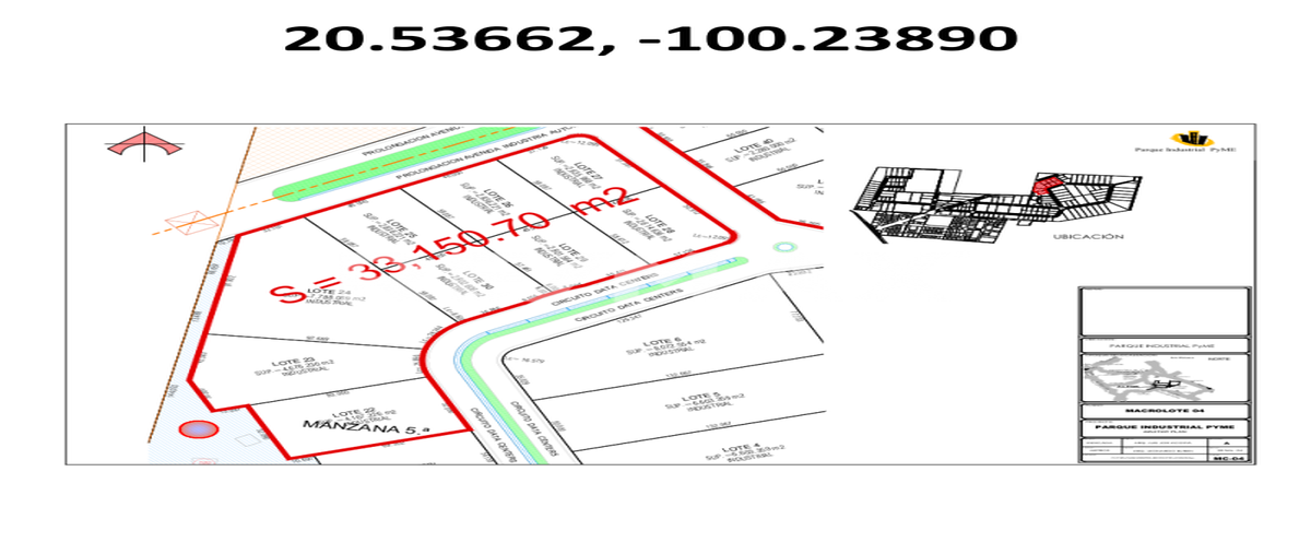 Foto de terreno industrial en venta en parque industrial pyme , san antonio la galera, huimilpan, querétaro, 0 No. 03