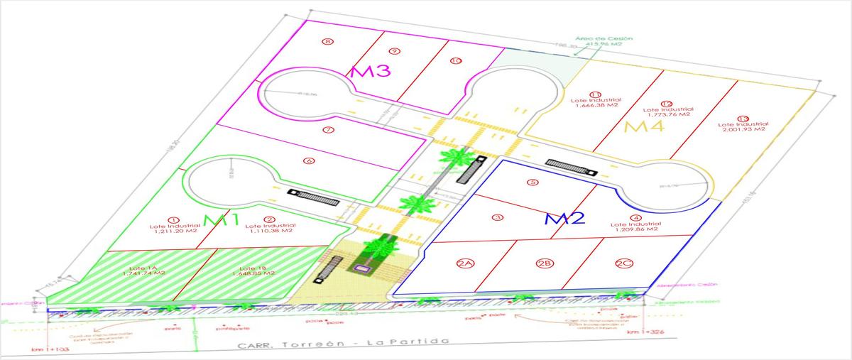 Foto de terreno industrial en venta en parque industrial san francisco , la partida, torreón, coahuila de zaragoza, 27176869 No. 05