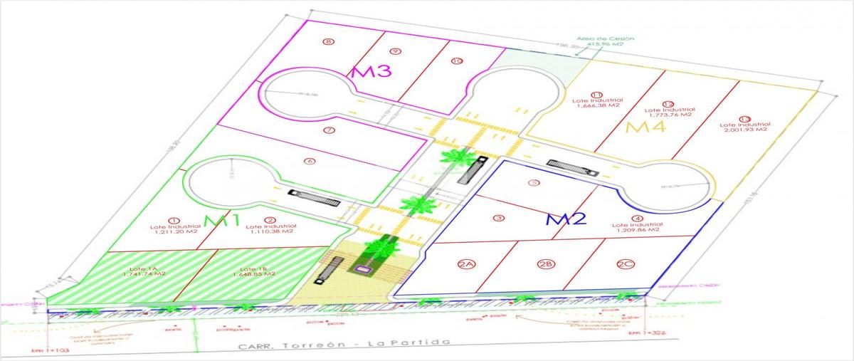 Foto de terreno industrial en venta en parque industrial san francisco , la partida, torreón, coahuila de zaragoza, 27176869 No. 05