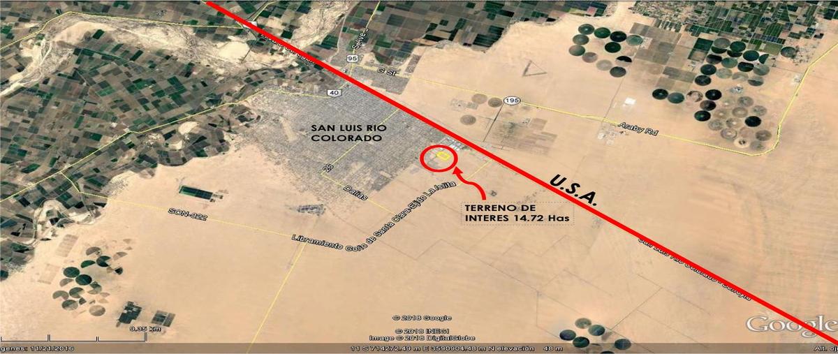 Foto de terreno industrial en venta en  , parque industrial, san luis río colorado, sonora, 0 No. 03