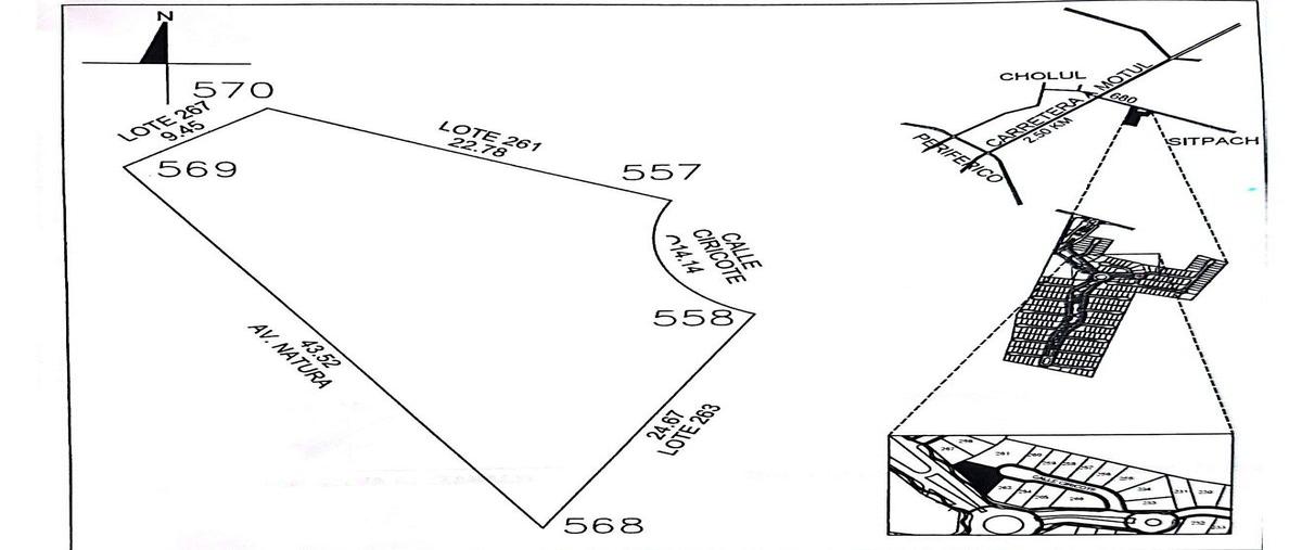 Foto de terreno habitacional en venta en  , parque natura, mérida, yucatán, 0 No. 03