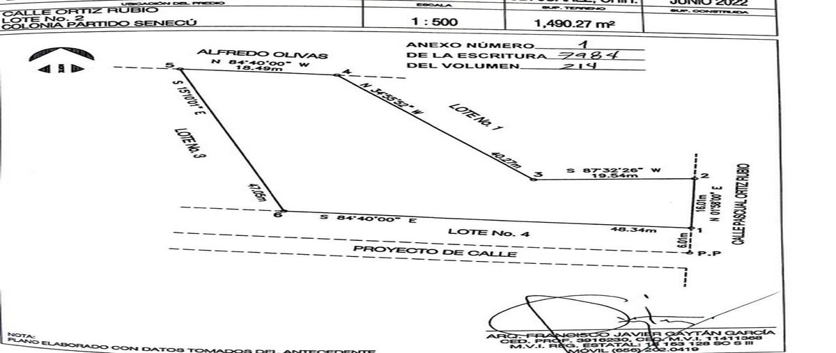 Foto de terreno habitacional en pascual ortiz rubio , partido senecu, juárez, chihuahua, 27947202 foto 01 Foto de terreno habitacional en renta en pascual ortiz rubio , partido senecu, juárez, chihuahua, 27947202 No. 01