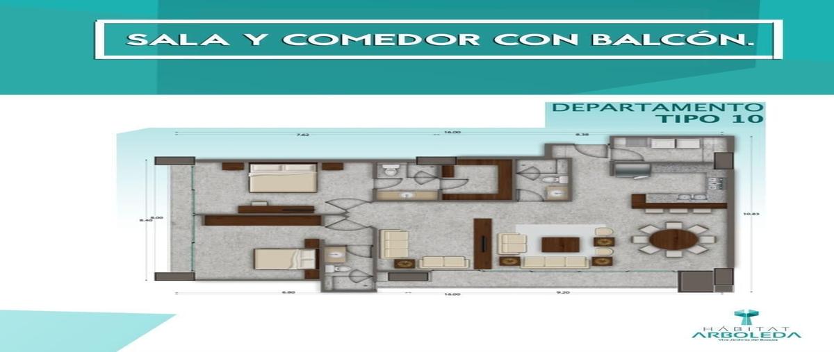 Foto de departamento en renta en paseo de la arboleda , jardines del bosque norte, guadalajara, jalisco, 28163429 No. 04