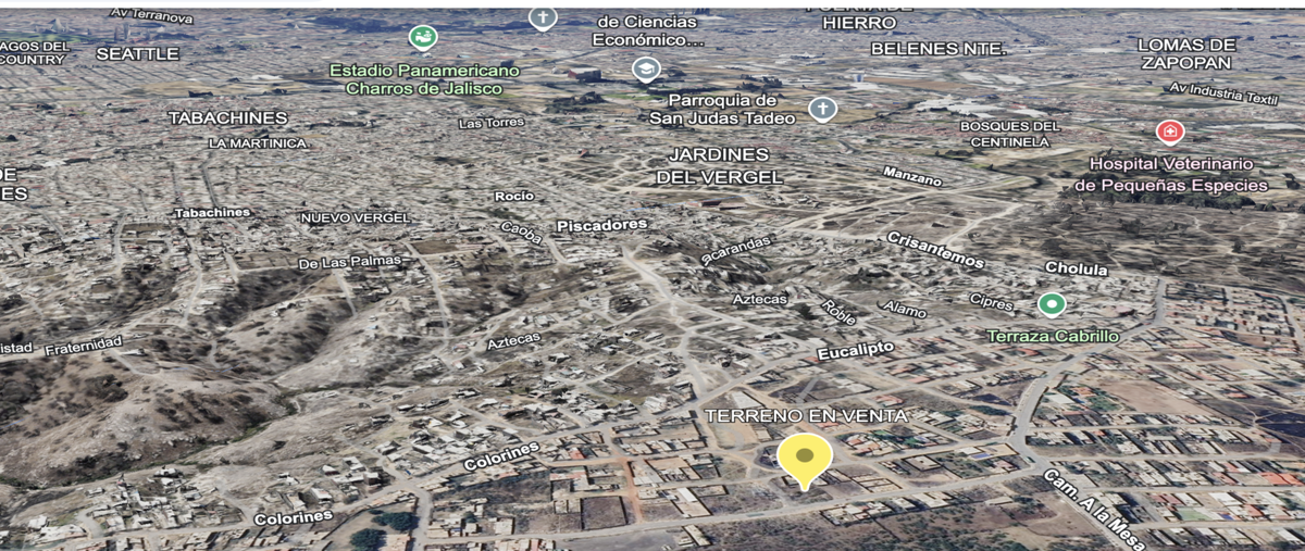 Foto de terreno habitacional en venta en paseo de los ahuilotes , mesa colorada poniente, zapopan, jalisco, 0 No. 01