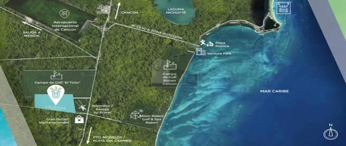 Foto de terreno habitacional en venta en paseo de los tucanes 28, supermanzana 47, benito juárez, quintana roo, 0 No. 05