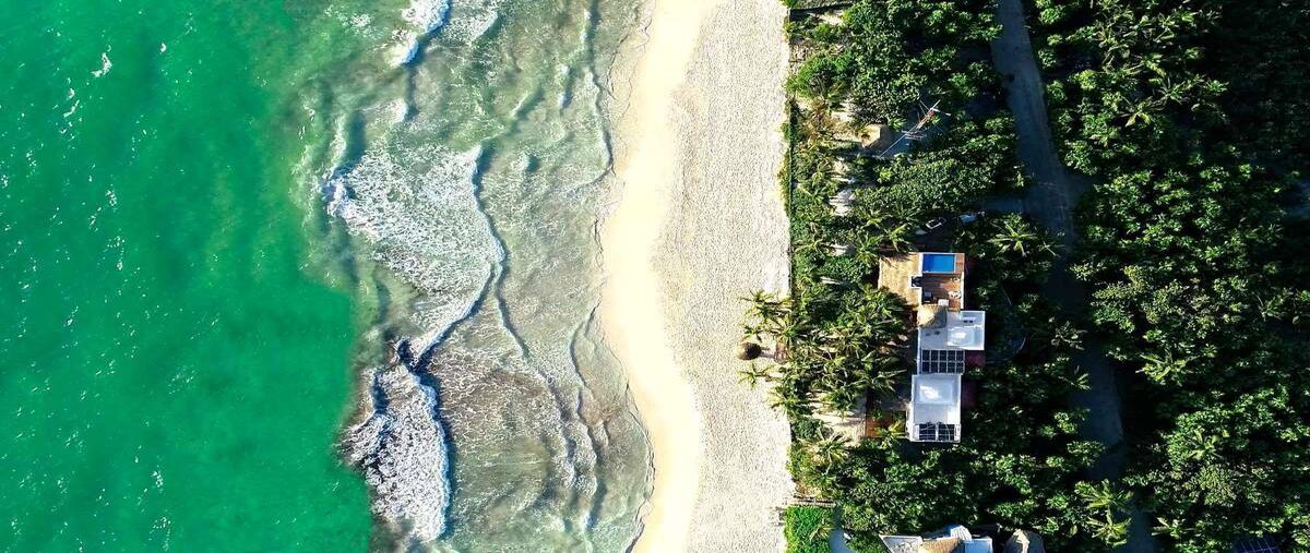 Foto de rancho en venta en paso del muerto f-1l-04zona costera y predios rústicosmza 60lote 71camino tulum-boca paila , boca paila, tulum, quintana roo, 28418468 No. 01