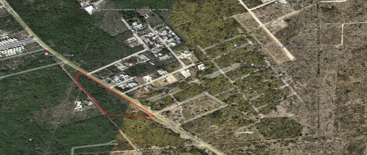 Foto de terreno habitacional en renta en periferico con 41 , dzitya, mérida, yucatán, 0 No. 03