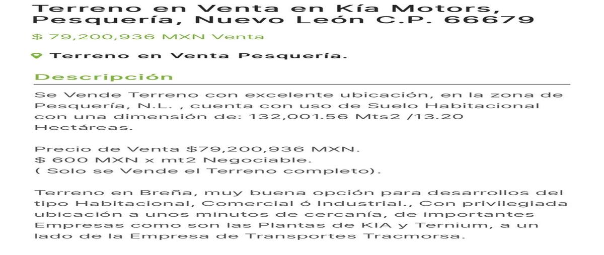 Foto de terreno industrial en venta en  , pesquería, pesquería, nuevo león, 29364563 No. 04