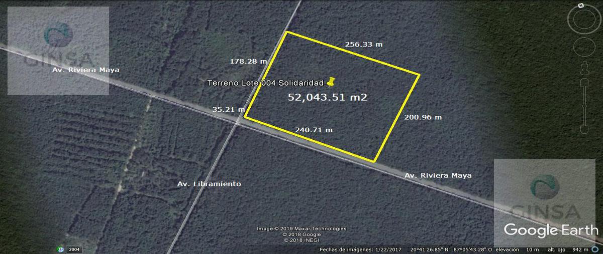 Foto de terreno habitacional en venta en  , playa del carmen centro, solidaridad, quintana roo, 23664898 No. 03