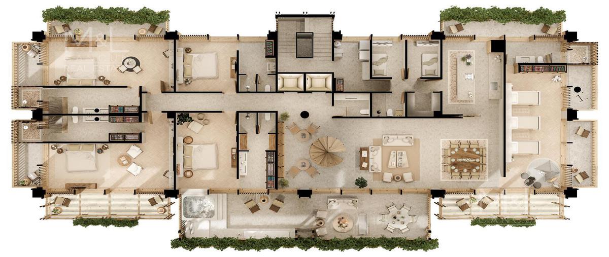 Foto de departamento en venta en  , playa del carmen centro, solidaridad, quintana roo, 0 No. 04