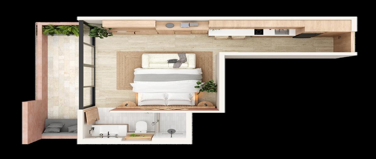 Foto de departamento en venta en  , playa del carmen centro, solidaridad, quintana roo, 0 No. 03