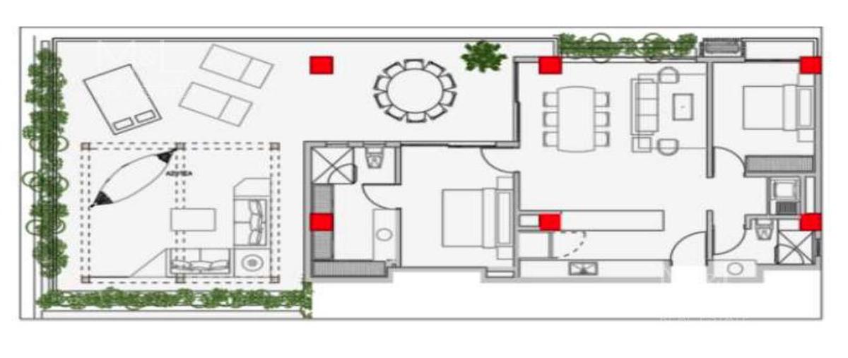 Foto de departamento en venta en  , playa del carmen, solidaridad, quintana roo, 0 No. 03