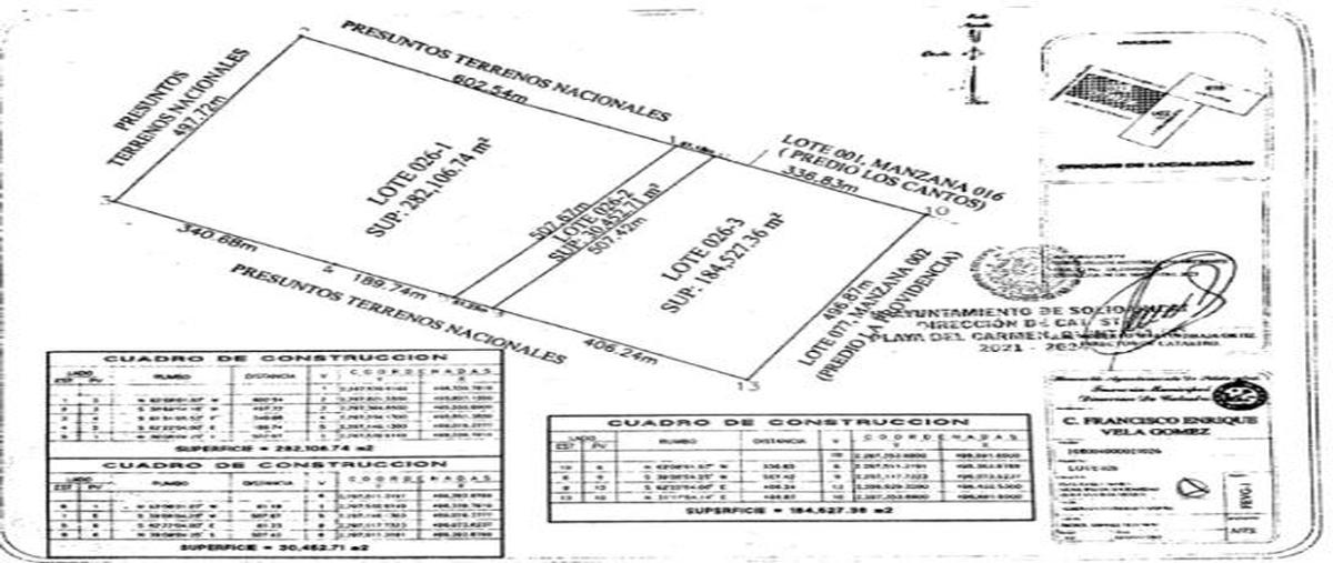 Foto de terreno habitacional en venta en  , playa del carmen, solidaridad, quintana roo, 0 No. 04