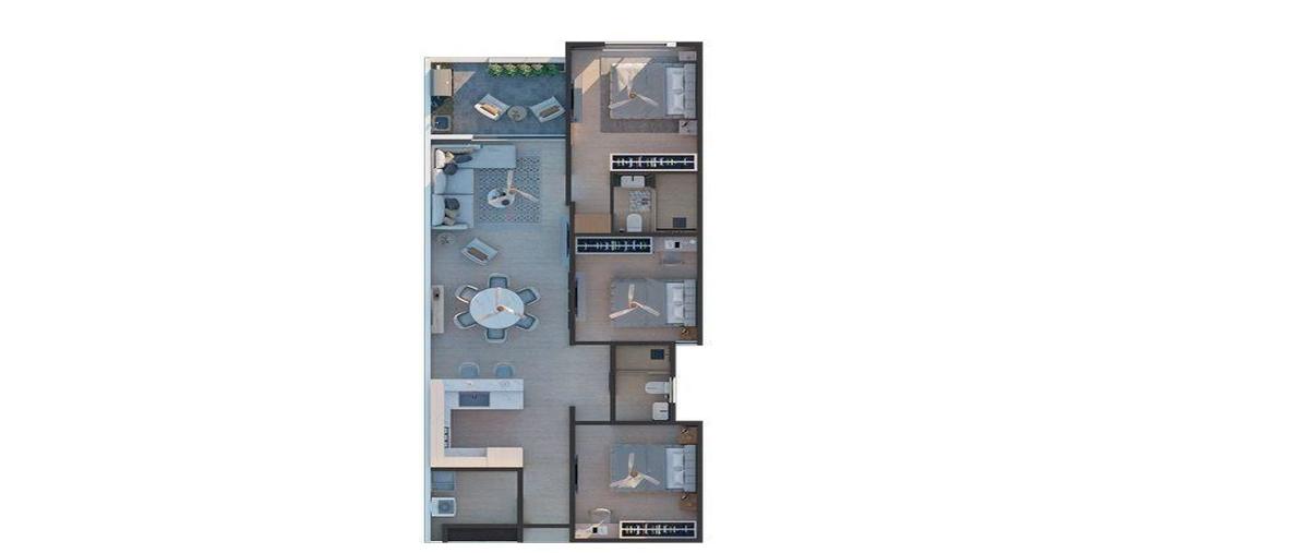 Foto de departamento en venta en  , playa del carmen, solidaridad, quintana roo, 28886538 No. 03