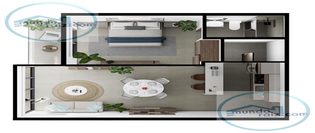 Foto de departamento en renta en  , playa del carmen, solidaridad, quintana roo, 0 No. 04