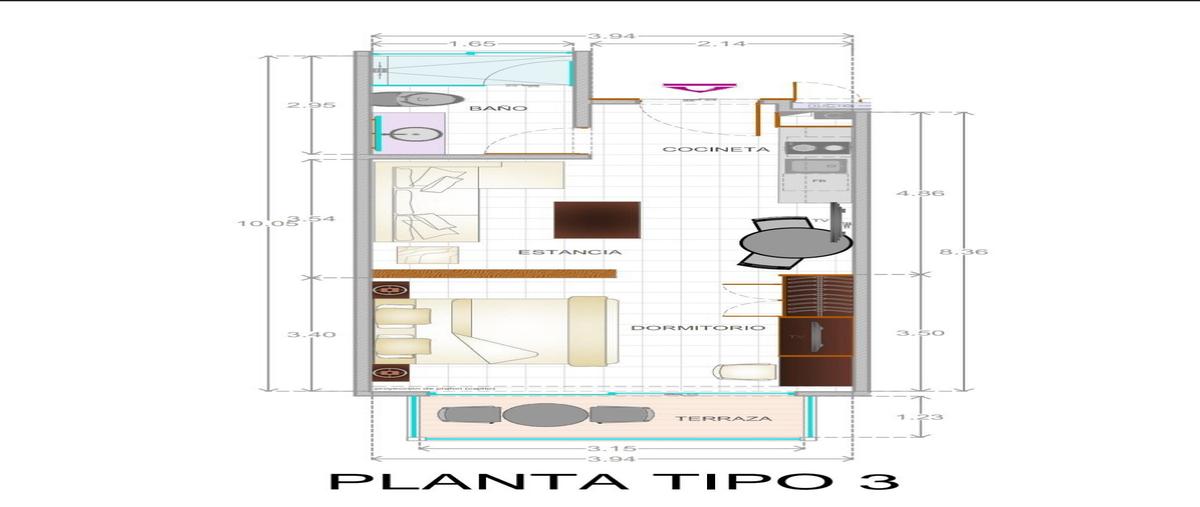 Foto de departamento en venta en  , playa del carmen, solidaridad, quintana roo, 29817219 No. 04