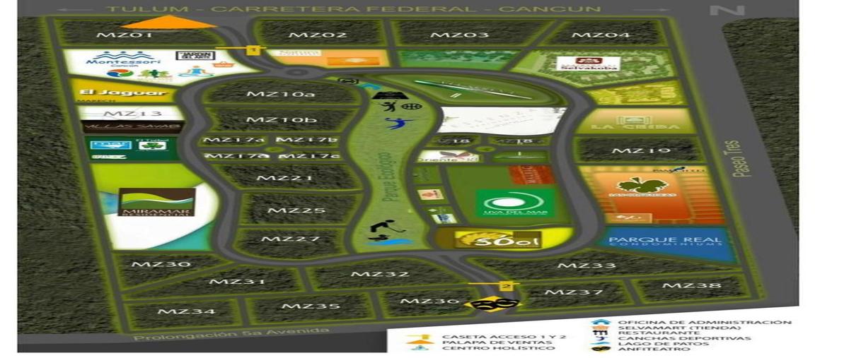 Foto de terreno habitacional en venta en  , playa del carmen, solidaridad, quintana roo, 0 No. 04