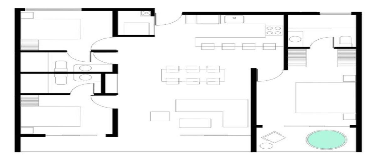 Foto de departamento en venta en  , playa del carmen, solidaridad, quintana roo, 30226390 No. 11