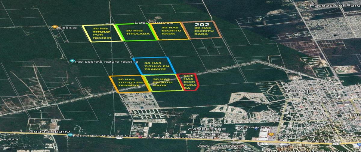 Foto de terreno habitacional en venta en  , playa del carmen, solidaridad, quintana roo, 30367953 No. 03