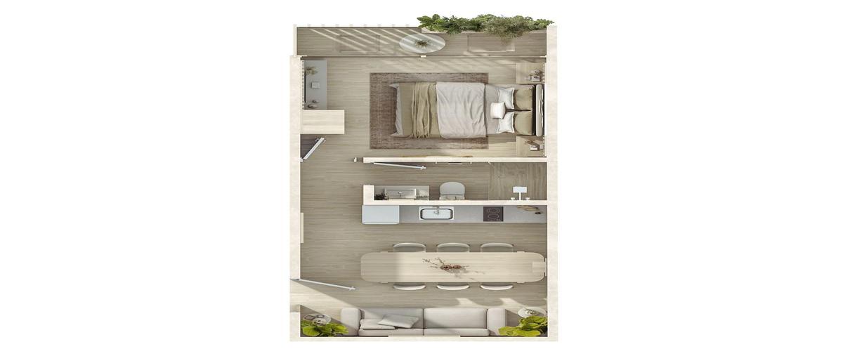 Foto de departamento en venta en  , playa del carmen, solidaridad, quintana roo, 0 No. 03