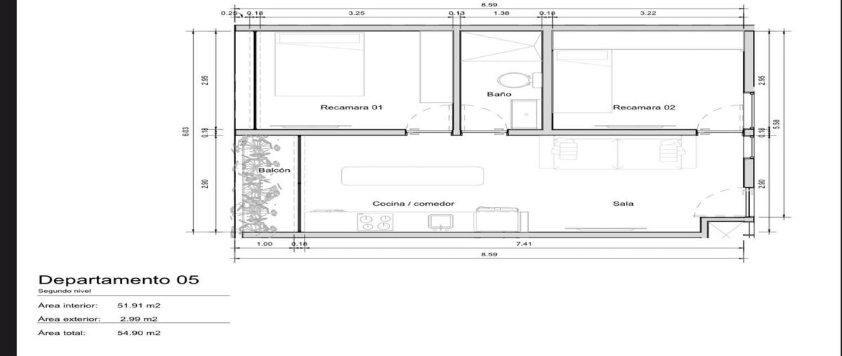Foto de departamento en venta en  , playa del carmen, solidaridad, quintana roo, 0 No. 04
