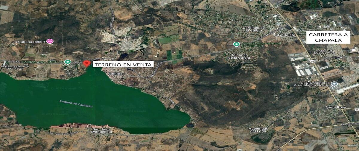 Foto de terreno comercial en venta en playas de cajititlan , santa rosa, ixtlahuacán de los membrillos, jalisco, 0 No. 01