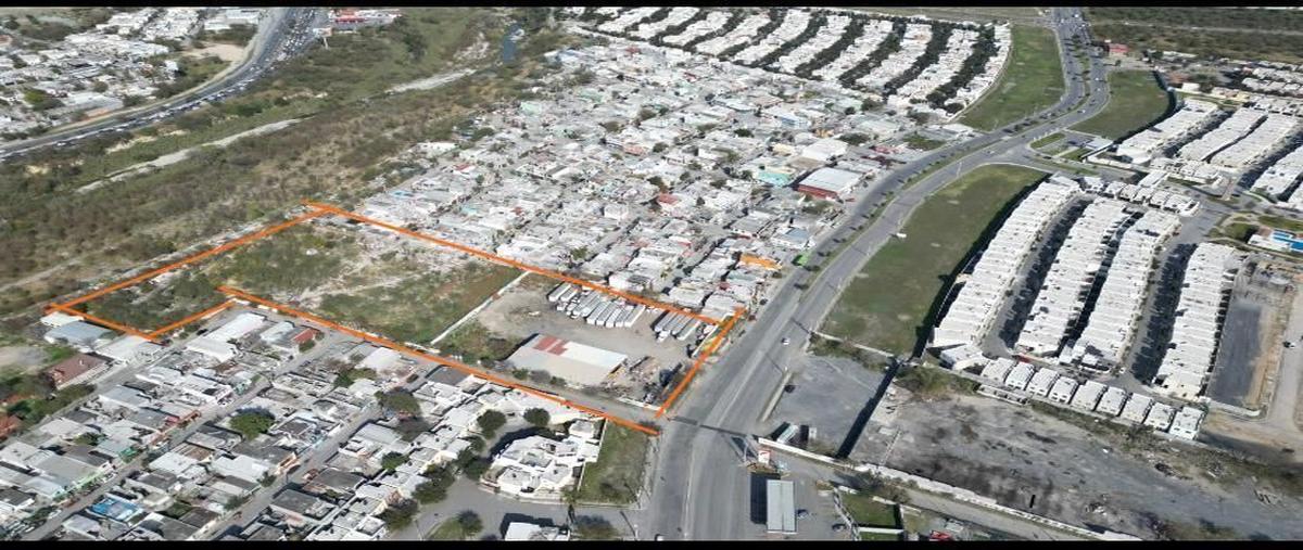 Foto de terreno comercial en venta en plutarco elias calles , las sabinas (solidaridad fomerrey), guadalupe, nuevo león, 27629961 No. 01