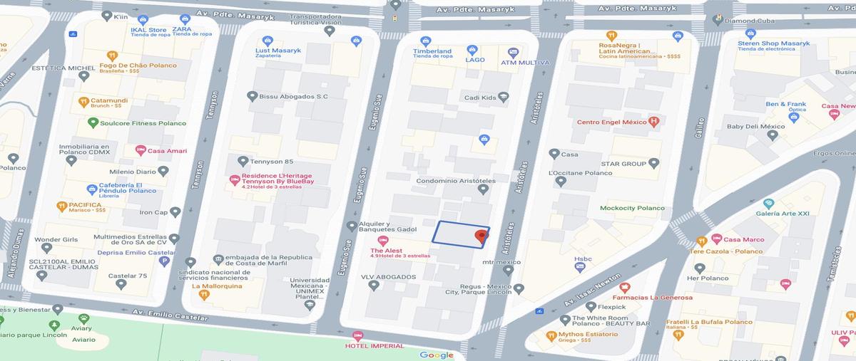 Foto de terreno habitacional en venta en  , polanco iv sección, miguel hidalgo, df / cdmx, 0 No. 03