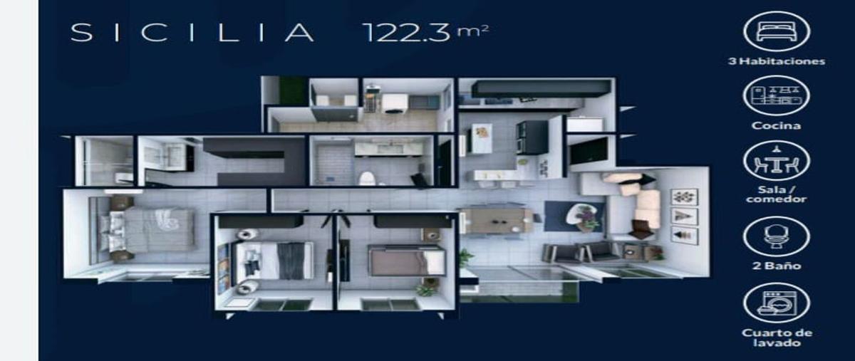 Foto de departamento en venta en pontevedra , músala isla bonita, culiacán, sinaloa, 0 No. 03