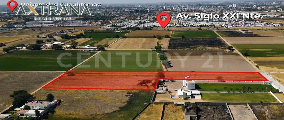 Foto de terreno habitacional en venta en  , porta real, jesús maría, aguascalientes, 0 No. 03